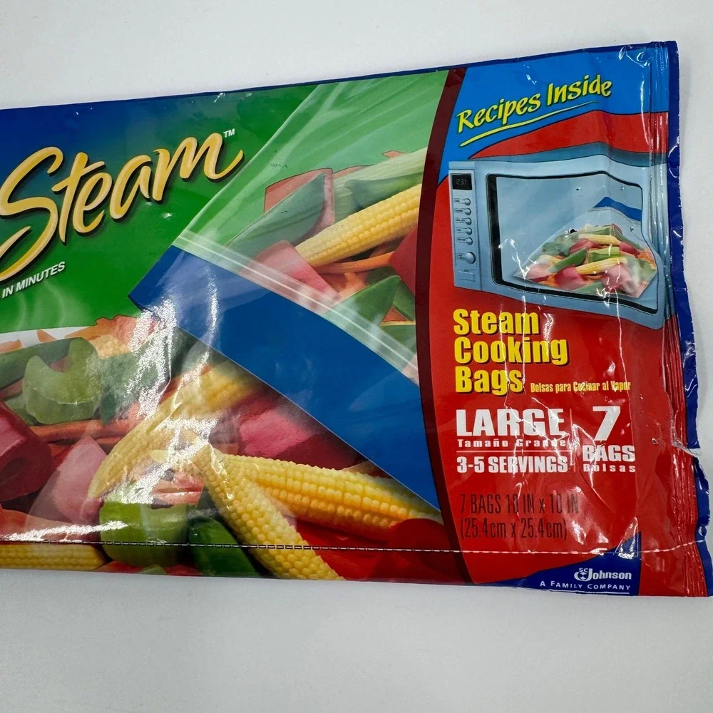 Ziploc zip steam